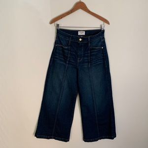 FRAME ~ Le Vintage Crop High Rise Wide Leg Jeans